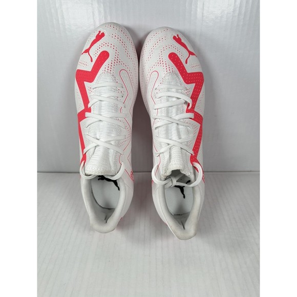 Puma Future Play FG/AG White Pink Soccer Cleats Mens Size 12 107377-01 NEW - Picture 6 of 8